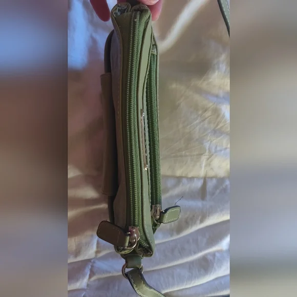 Olive Green Crossbody Bag - Picture 7 of 12